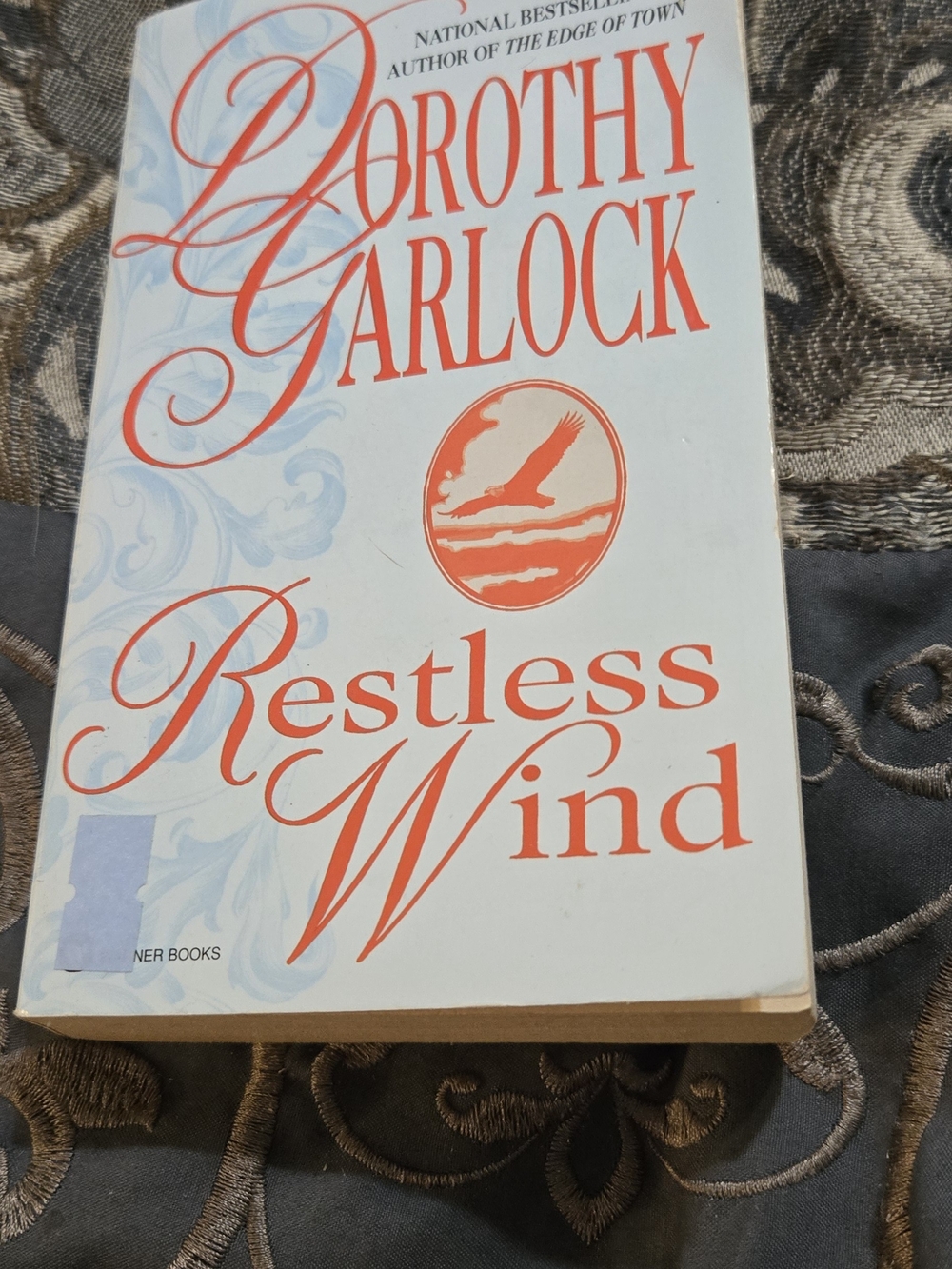 Restless Wind Paperback Book - White and Orange